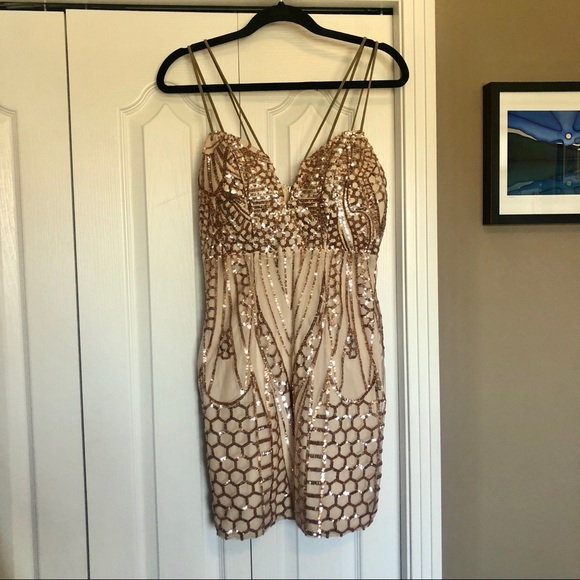 Sequin cocktail dress - Picture 2 of 9